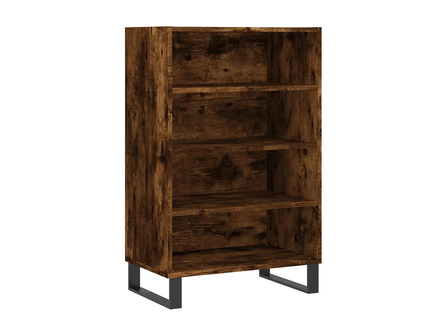 Credenza alta rovere affumicato 57x35x90 cm in multistrato