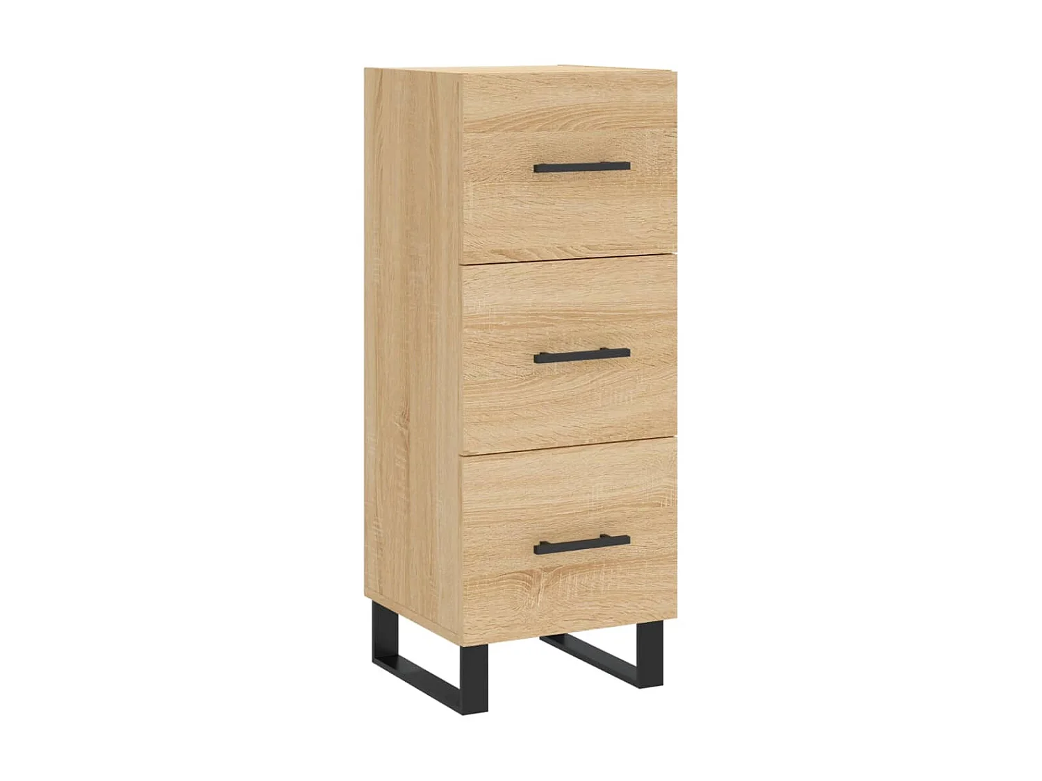 Credenza alta Rovere Sonoma 34,5x34x180 cm MDF