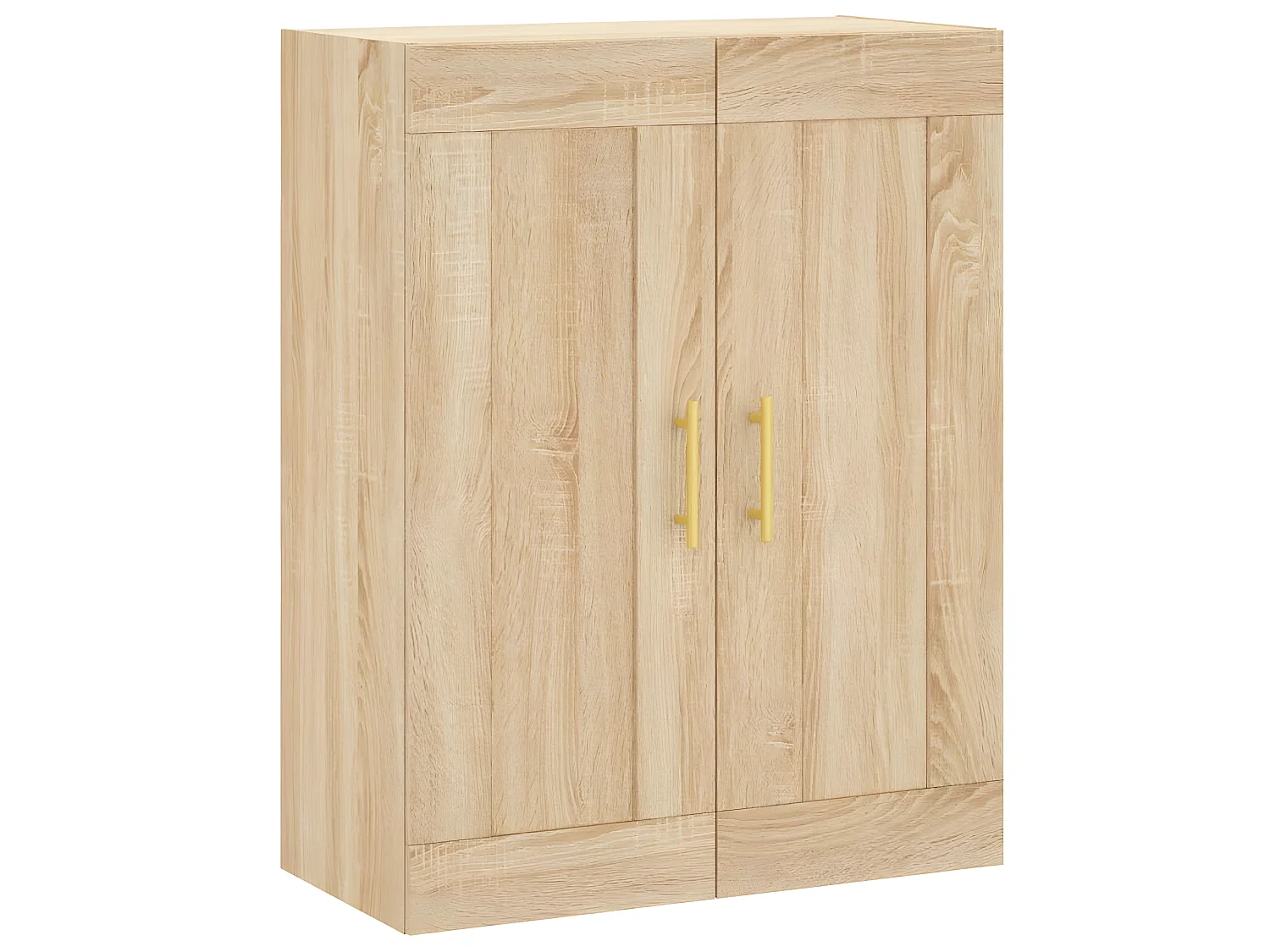 Credenza alta Rovere Sonoma 69,5x34x180 cm MDF