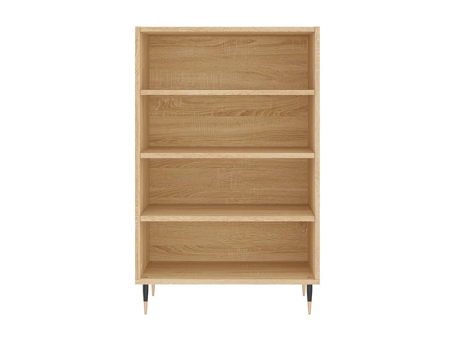 Hohes Sideboard aus Sonoma-Eiche, 57 x 35 x 90 cm, Holzwerkstoff