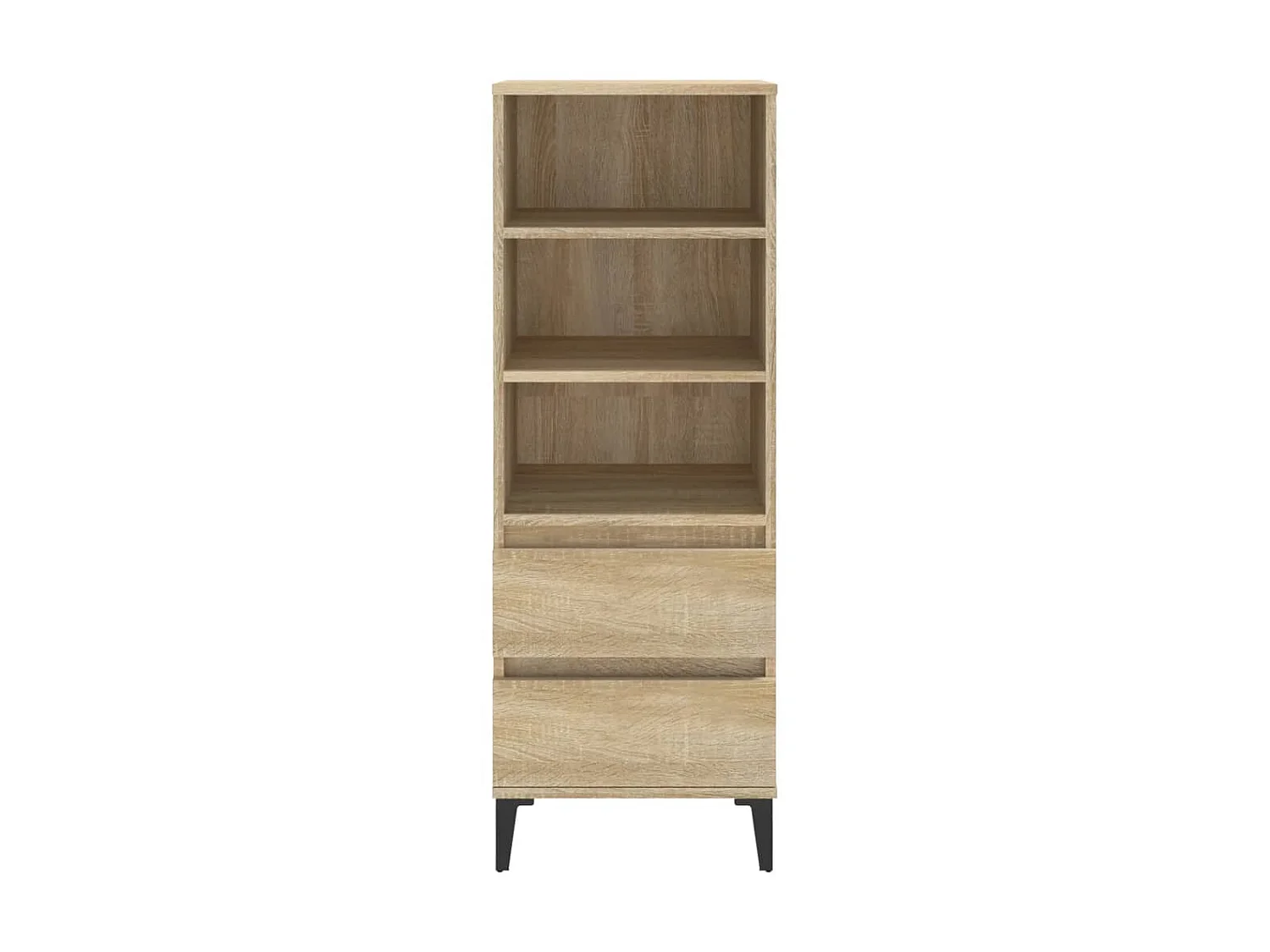 Buffet haut Chêne sonoma 40x36x110 cm Bois d'ingénierie