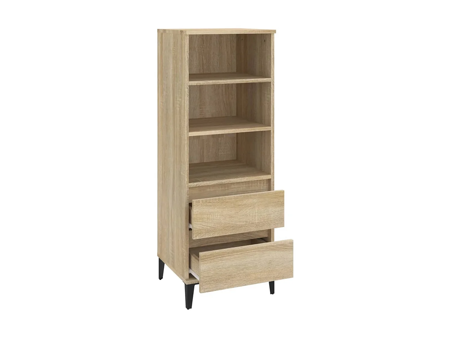 Buffet haut Chêne sonoma 40x36x110 cm Bois d'ingénierie