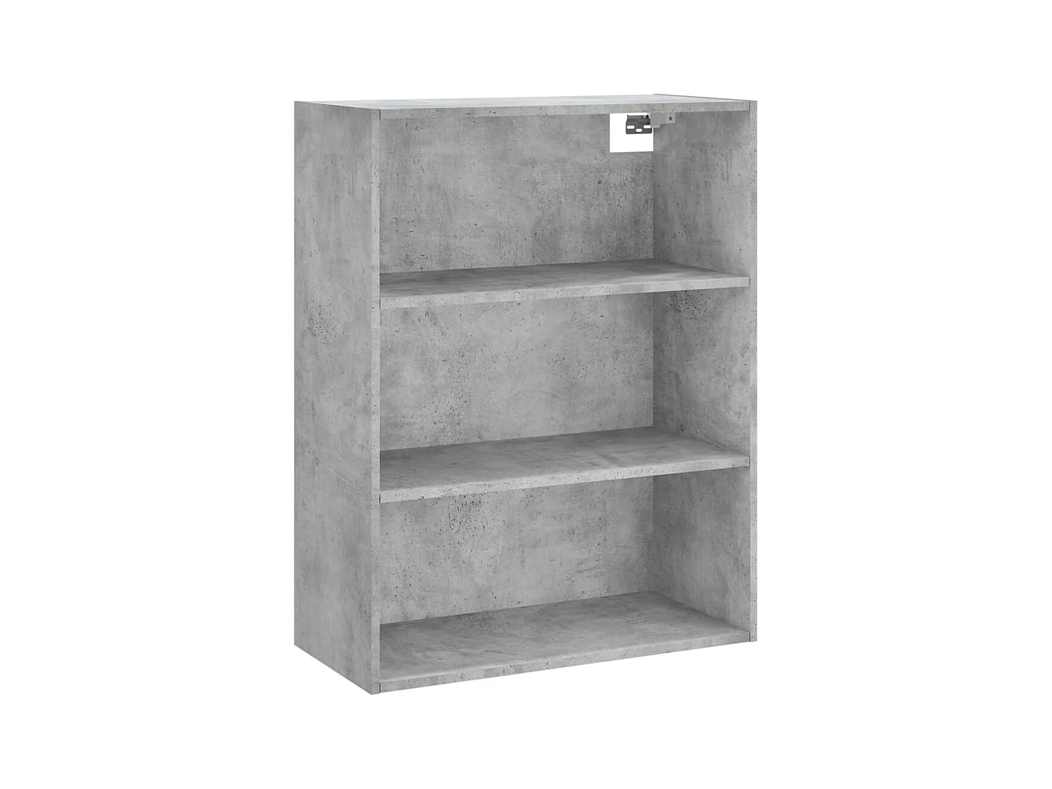 Hoog dressoir Betongrijs 69,5x34x180 cm Bewerkt hout