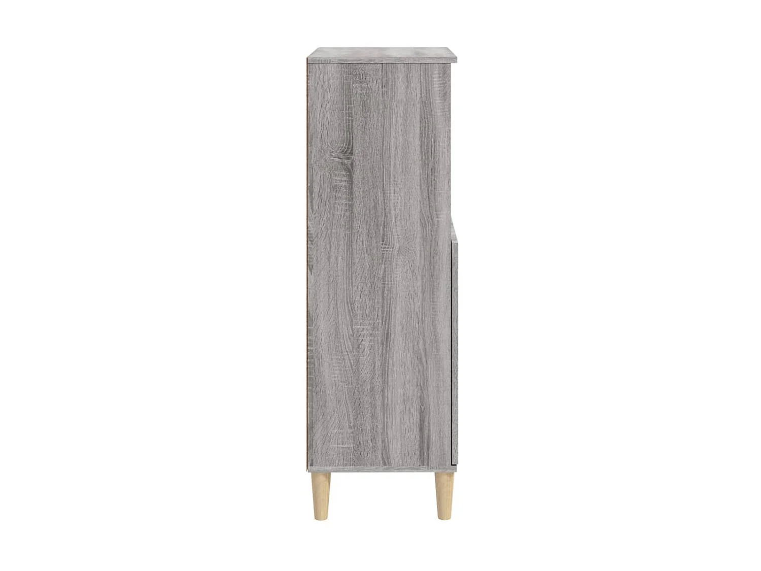 Buffet haut Sonoma gris 60x36x110 cm Bois d'ingénierie