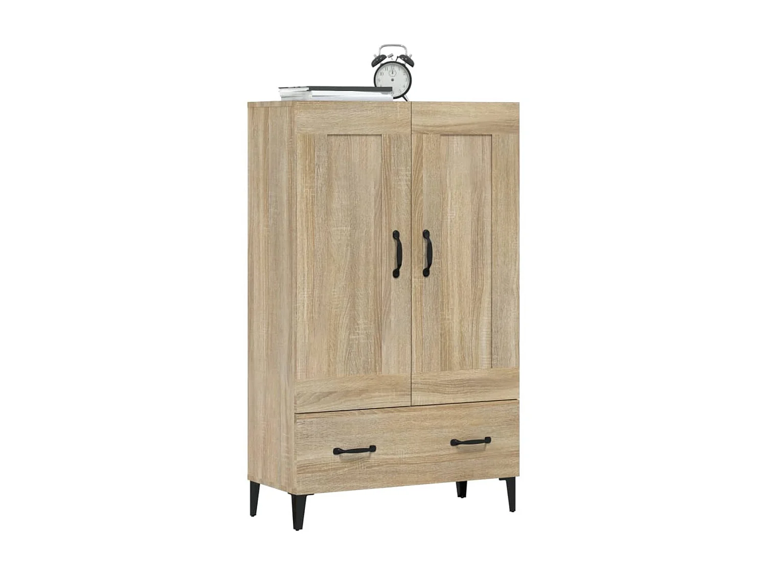 Buffet haut Chêne sonoma 70x31x115 cm Bois d'ingénierie