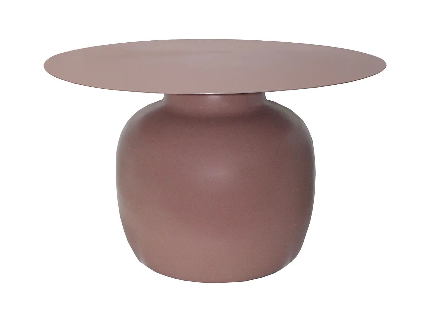 Couchtisch - Metall - Taupe - NALITA