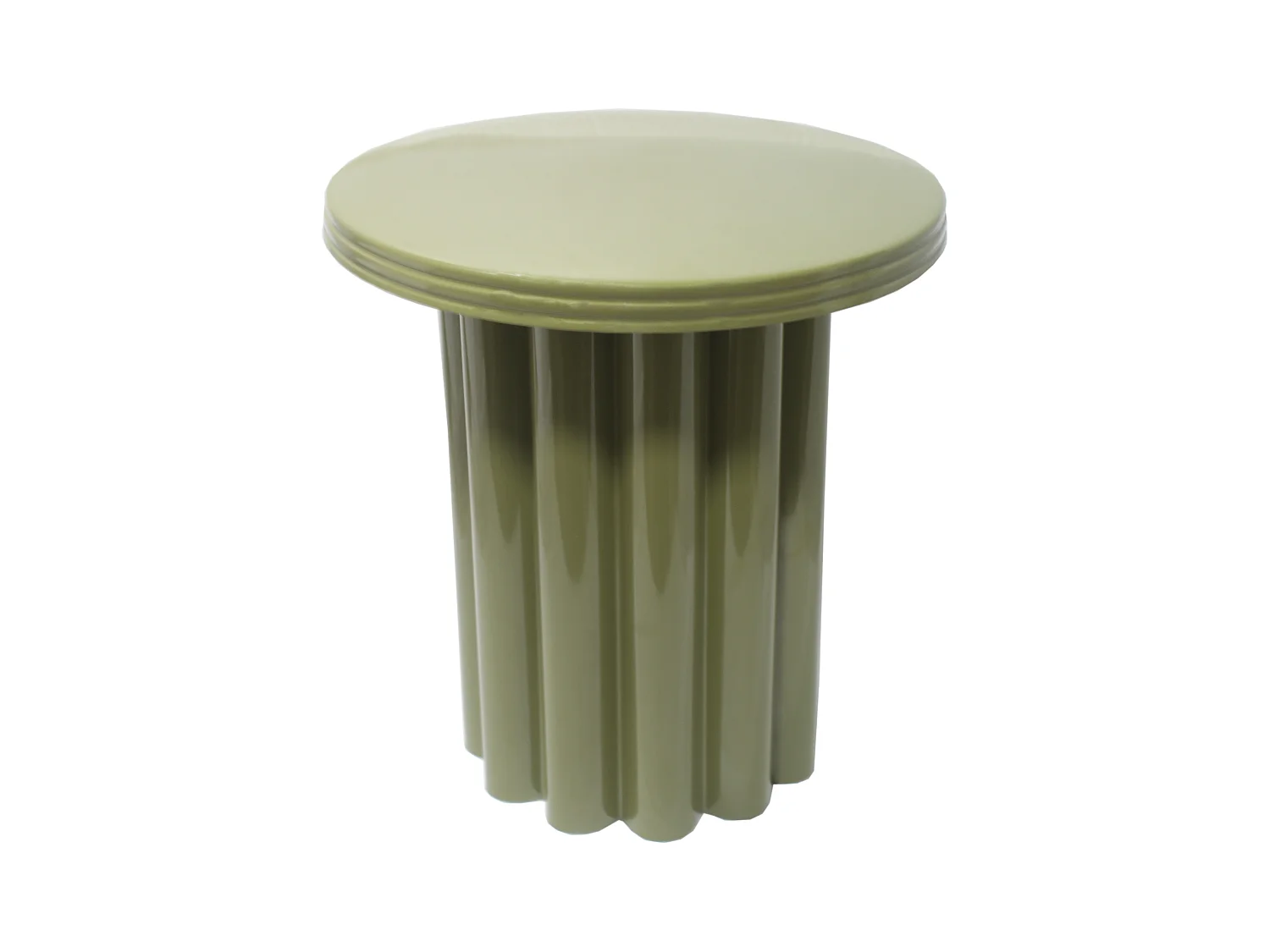 Table d'appoint en métal - Kaki - BALIA