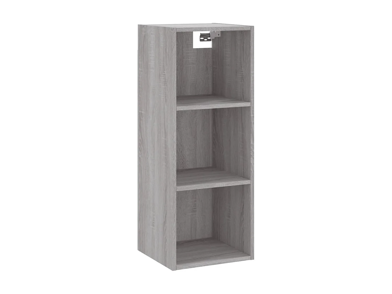 Buffet haut Sonoma gris 34,5x34x180 cm Bois d'ingénierie