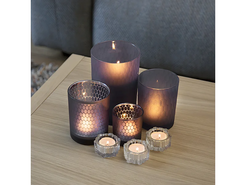 Photophores Palm Petit Format - Violet