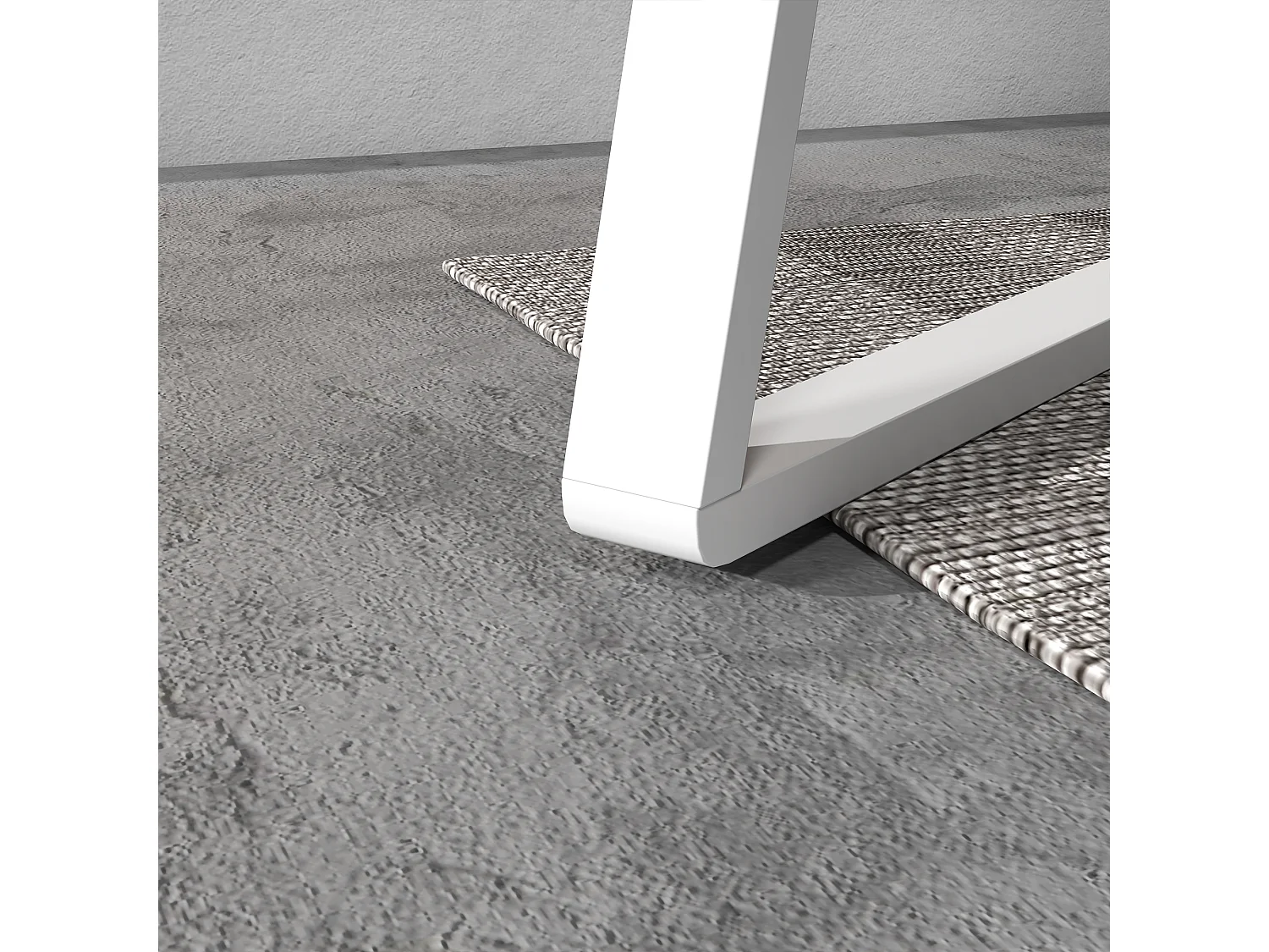 Balancelle de jardin design 3 places toit inclinaison réglable matelas fourni acier blanc tissu gris foncé