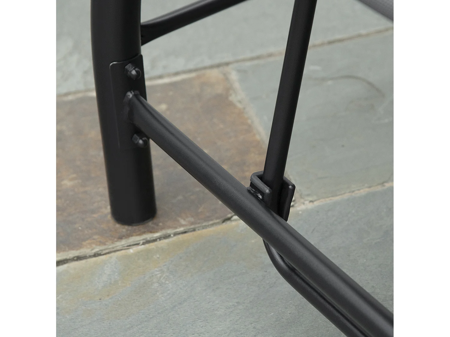 Balancelle de jardin 3 places convertible matelas fourni gris métal noir