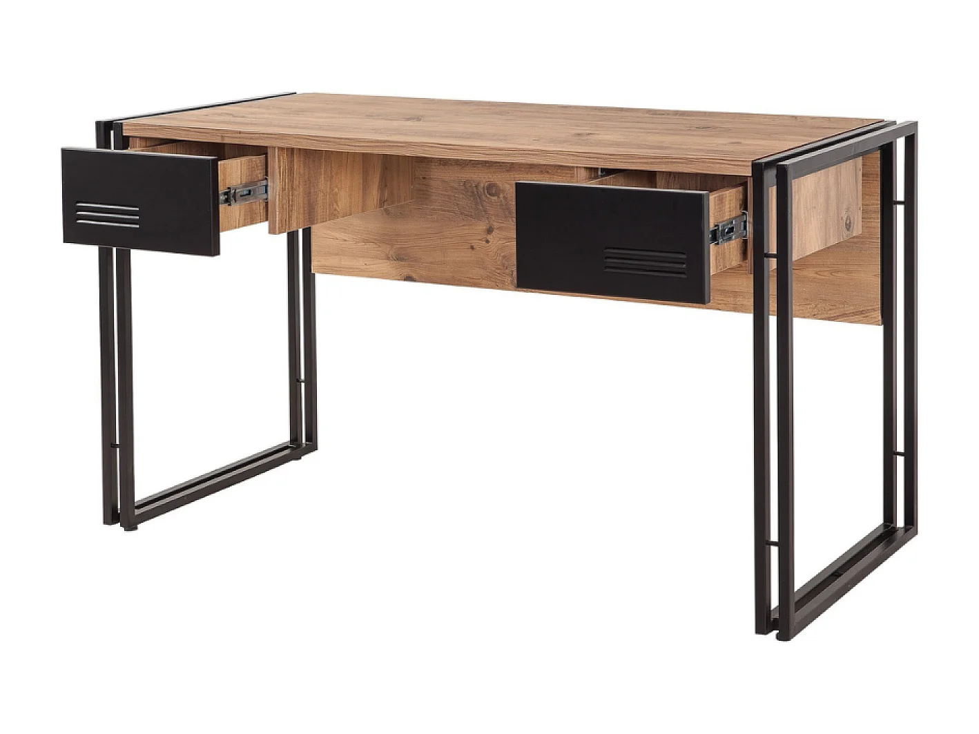 Scrivania industriale con cassetti SKIRV