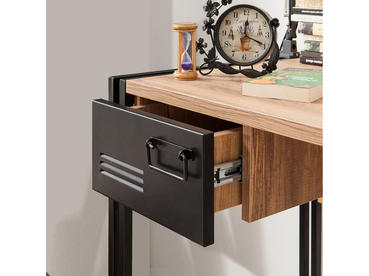 Bureau industriel avec tiroirs SKIRV