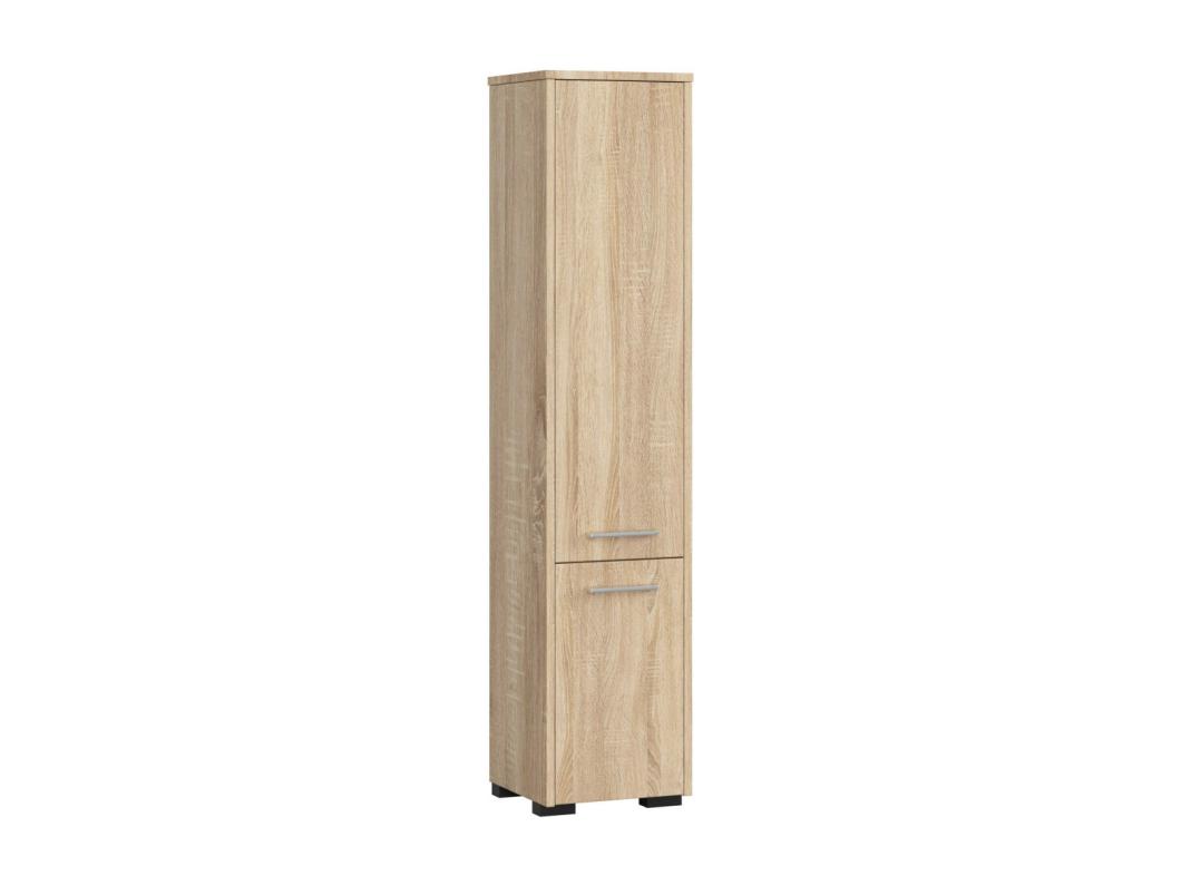 FIN Badkamerkast Kolom Dąb Sonoma 2 Deuren - 140cm