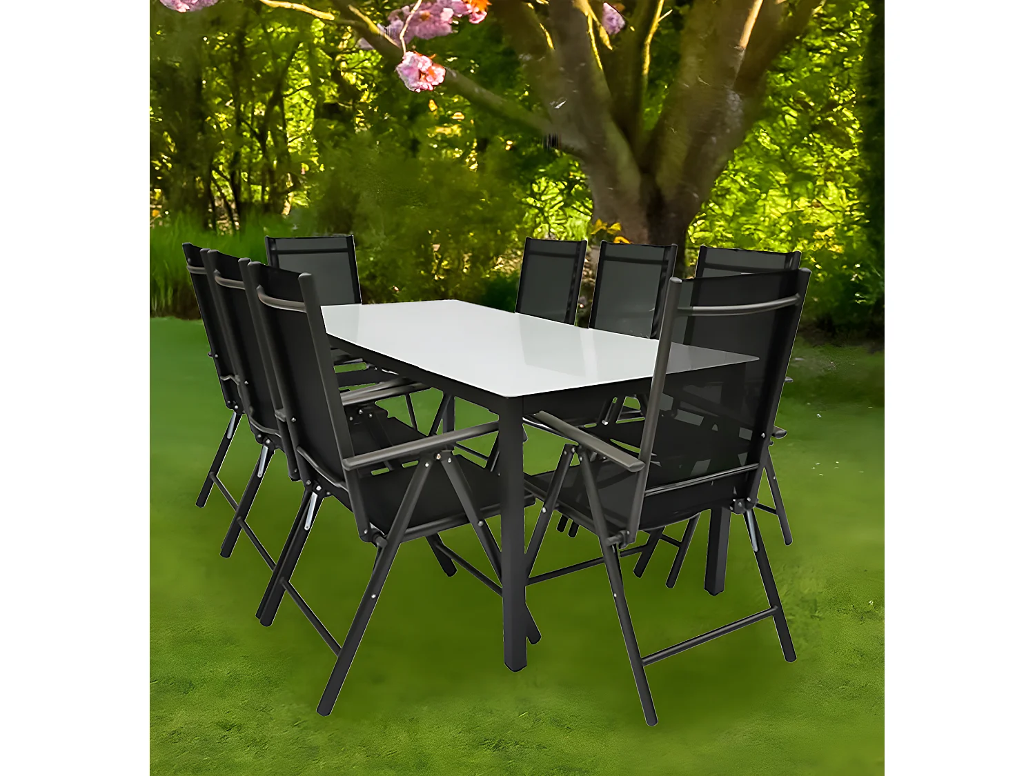 9 pcs. Alu Garden Set 190 MA