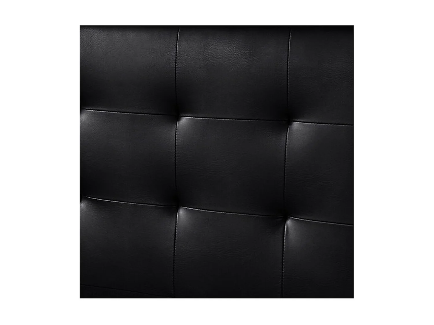 Lit coffre RICO – 160x200 cm – Coloris noir – Sommier inclus – Design élégant et pratique