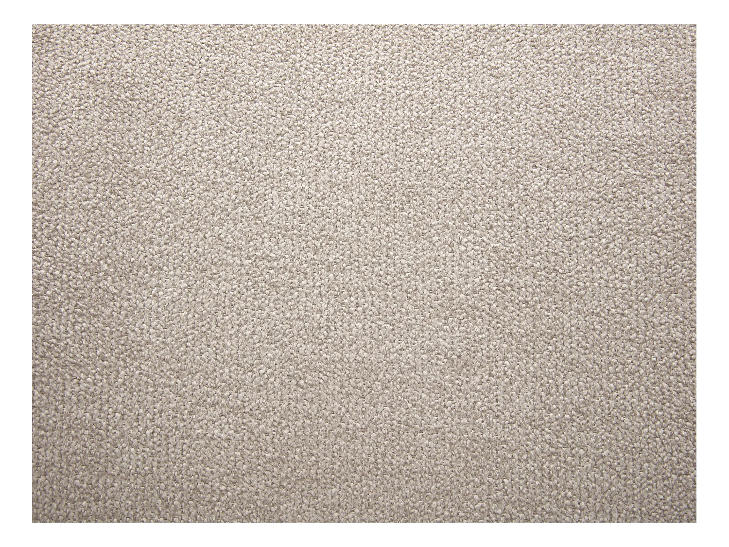 Set de 2 taburetes de bar de tela texturizada y haya - Beige - MASURIE