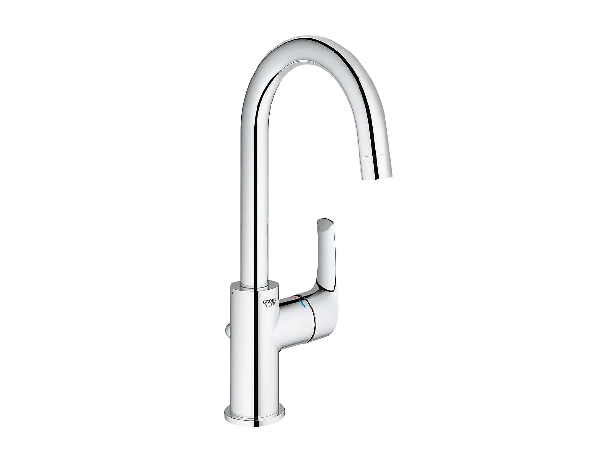 Waschtischarmatur GROHE Eurosmart L Hoher Auslauf Schwenkbar 360° Chrom Wassereinsparung