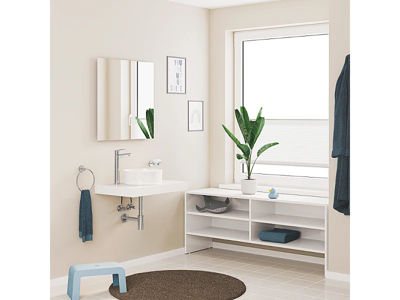 Wastafelkraan GROHE Quickfix StartEdge XL Verchroomd Modern