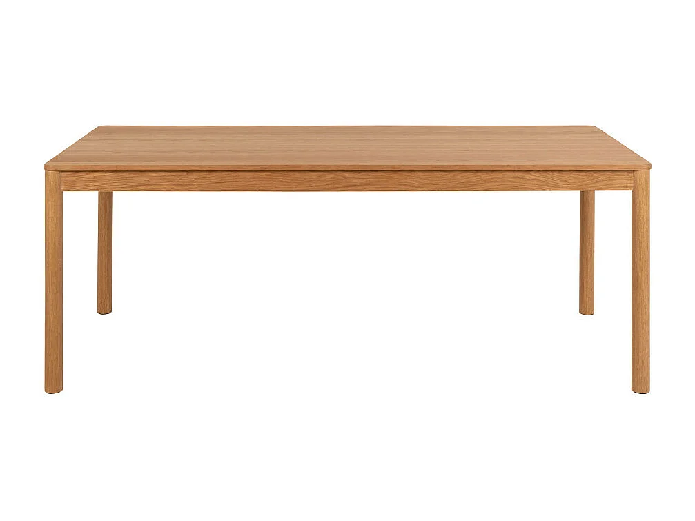 Savacou - Table à manger extensible 8 à 12 personnes en bois 200-300x100cm - Bois clair