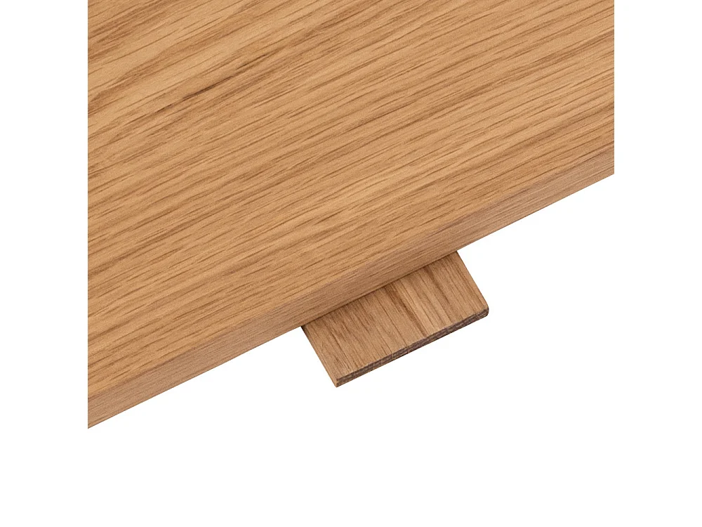 Savacou - Table à manger extensible 8 à 12 personnes en bois 200-300x100cm - Bois clair