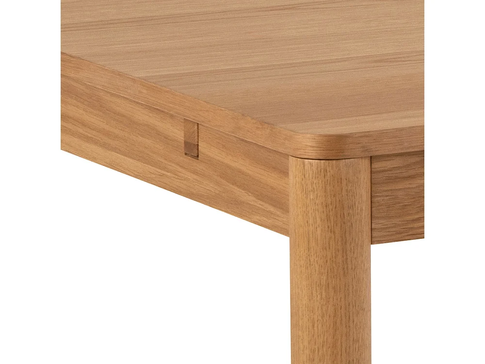 Savacou - Table à manger extensible 8 à 12 personnes en bois 200-300x100cm - Bois clair