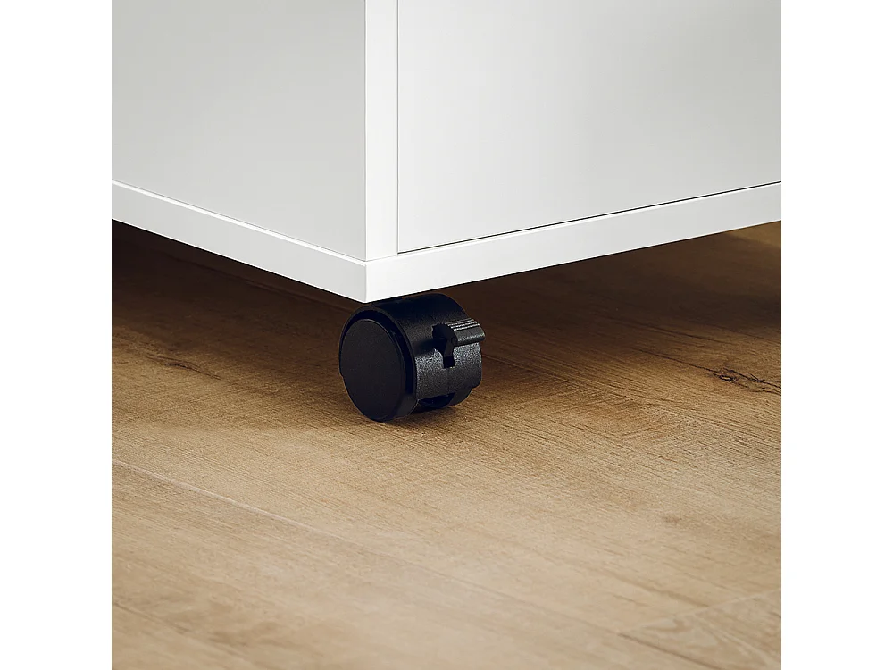 Stolik boczny z kółkami i szufladami FBT130-WN