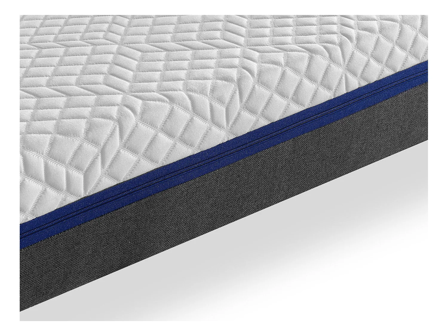 Matelas Juvenil 120X190 PLATON, Epaisseur 20 CM, Dehoussable, Moussee a memoire, ergonomique et respirant. Montessori