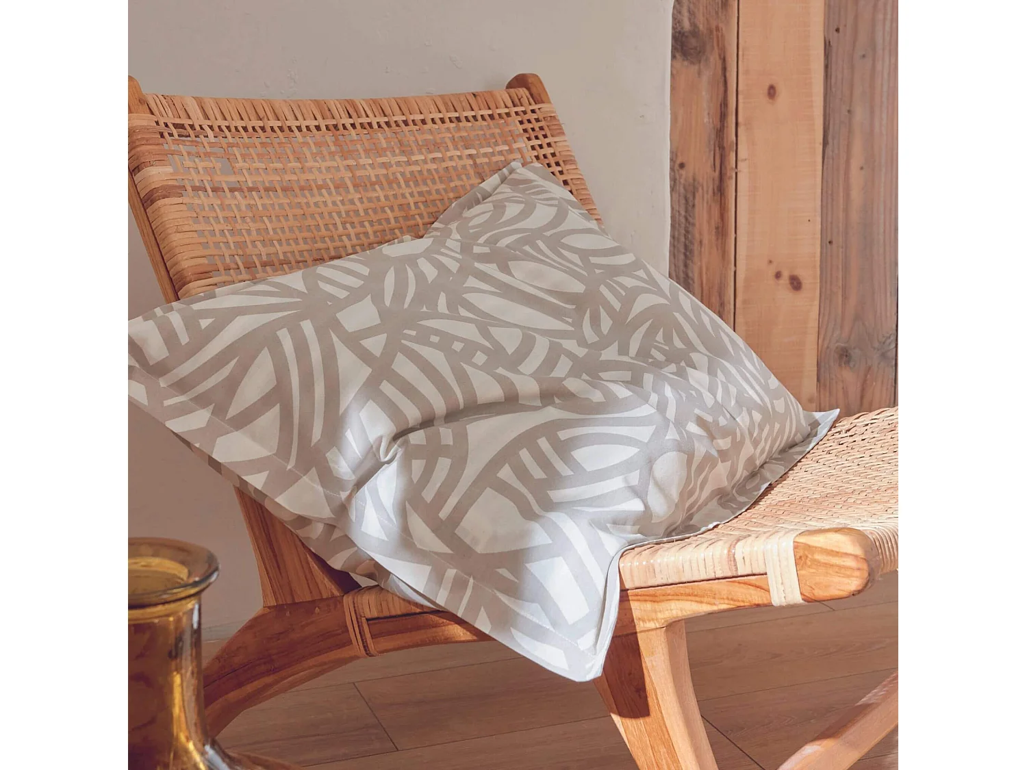 Parure de lit Serena chanvre 260x240 cm - Tradilinge