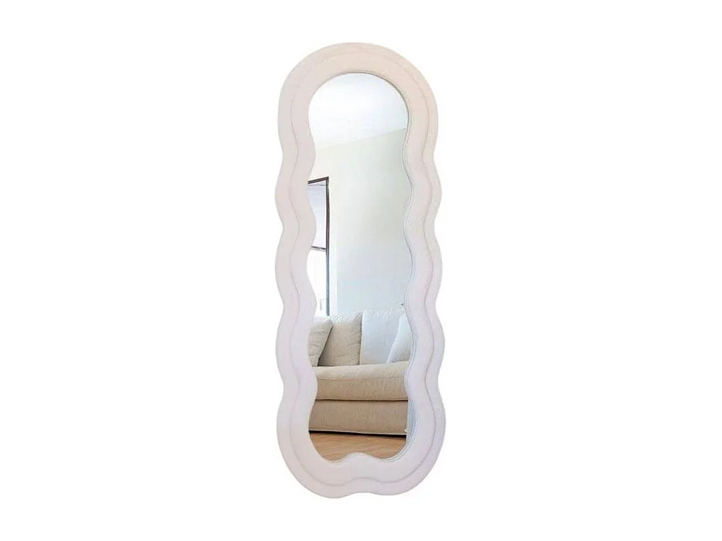 Miroir cadre en tissu Charlotte