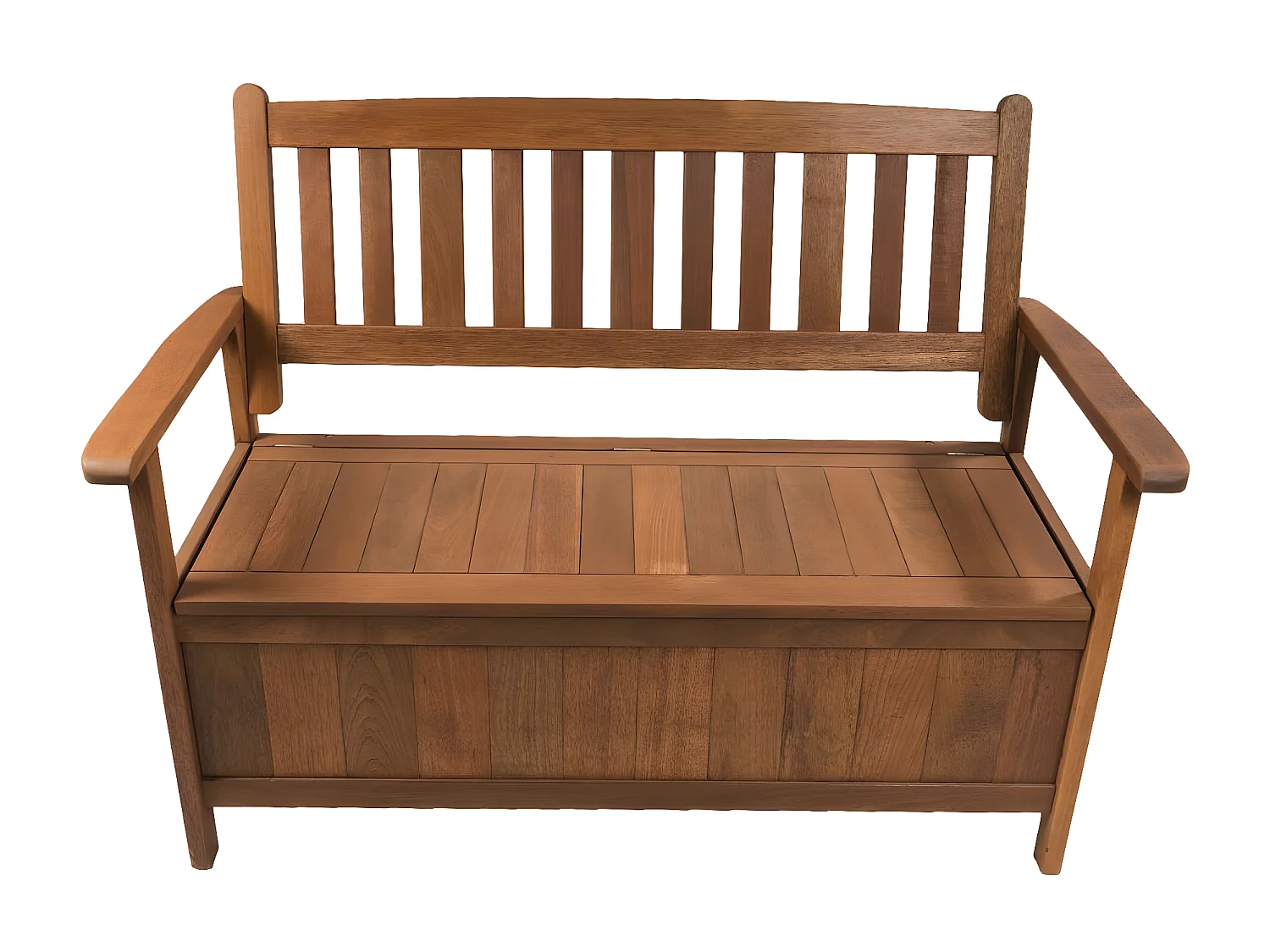 Lawka ogrodowa "Manila" - Mapel - 2 siedziska - Naturalne drewno