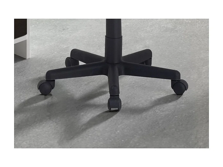 Bureaustoel IPOLIST - Paars mesh stof - Verstelbare hoogte 86-98 cm - Moderne en ergonomische stijl