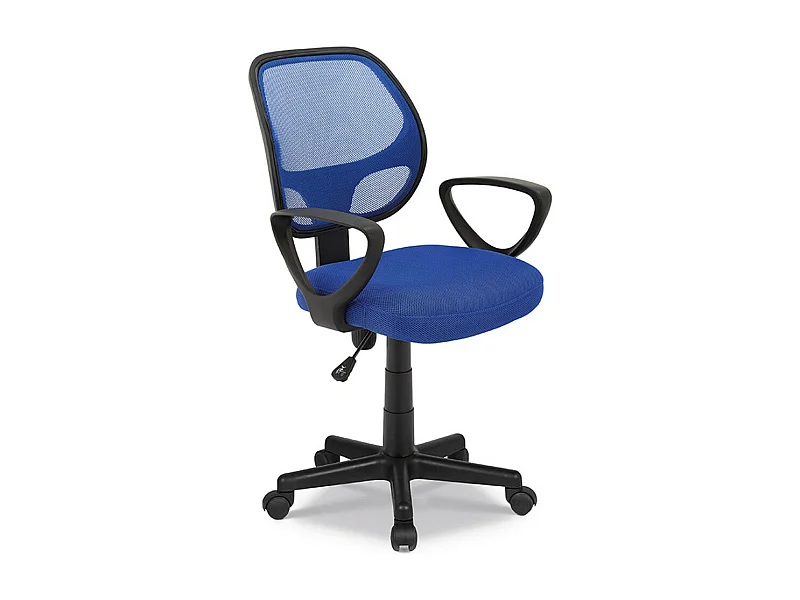 Sedia da ufficio IPOLIST – Tessuto a rete blu – Comfort e modernità per il tuo spazio di lavoro