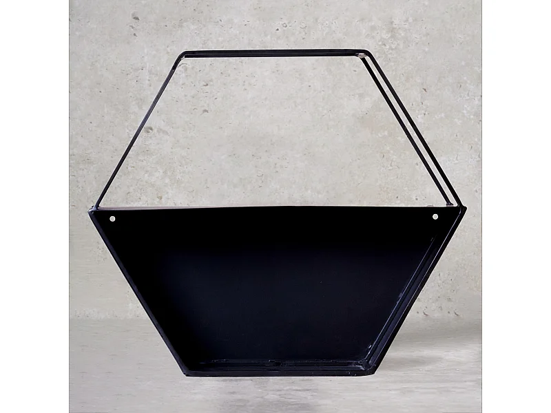 Rangement Mural Anja - Noir