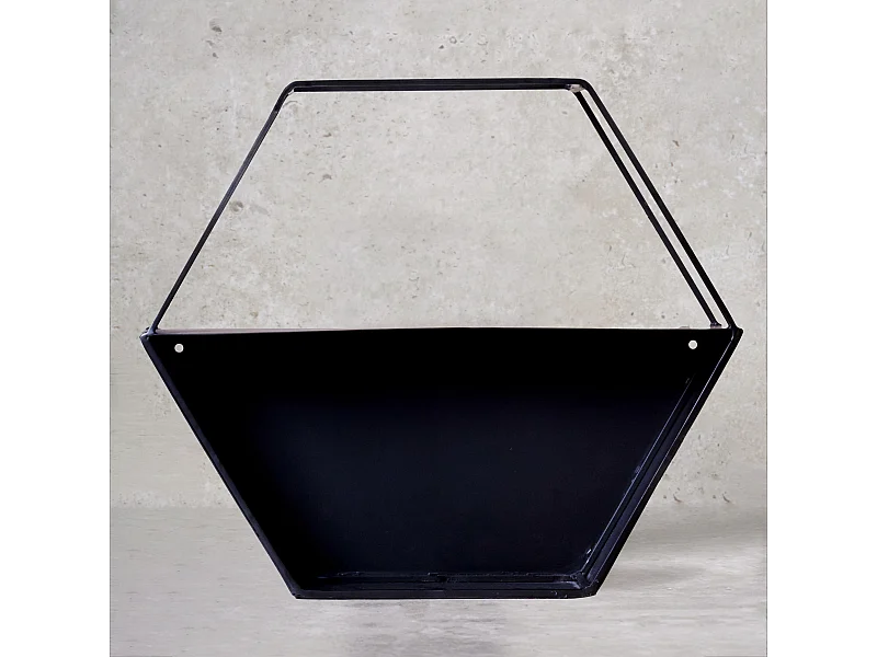 Rangement Mural Anja - Noir