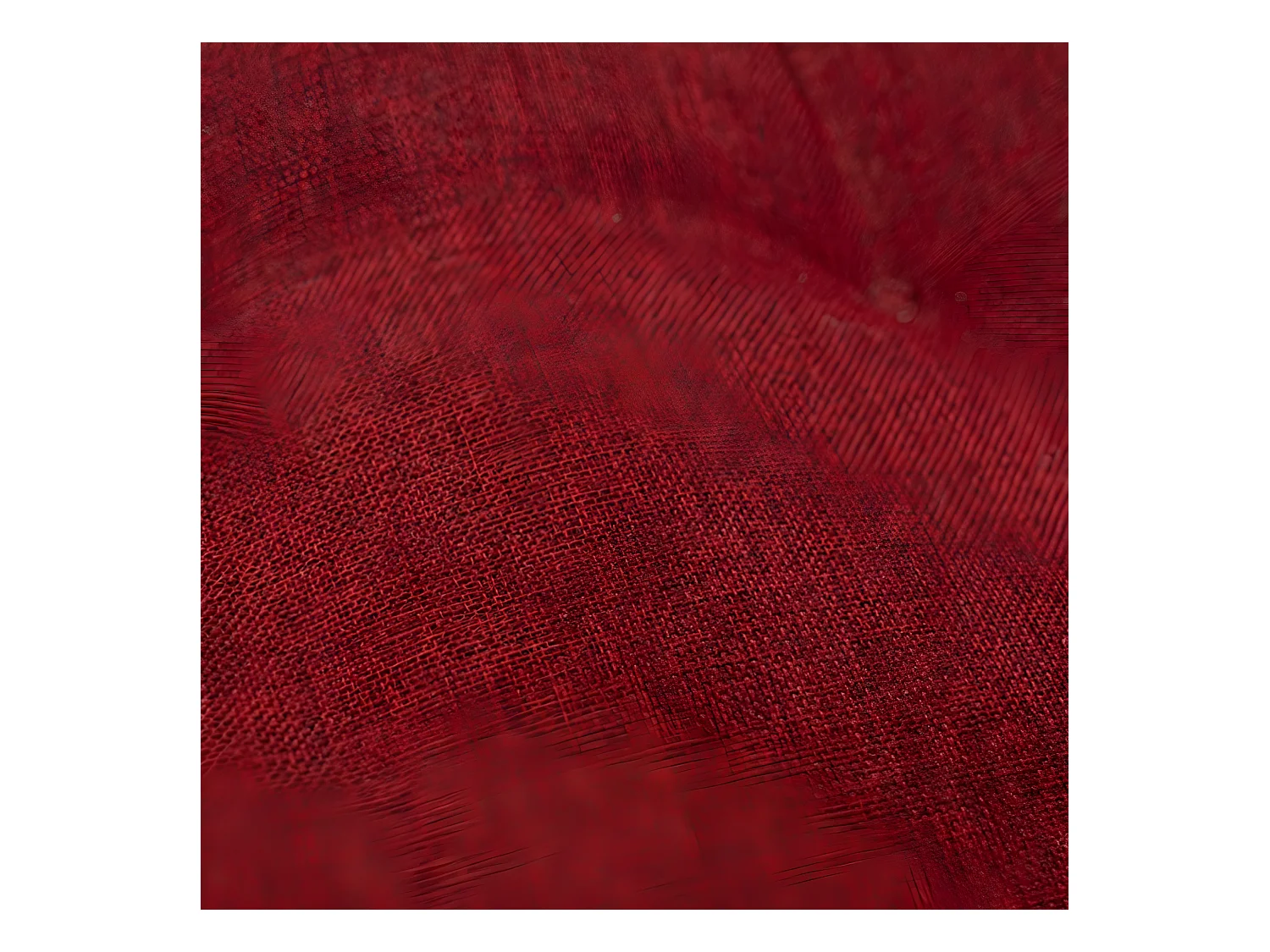 Rode Zonnebedkussen 195 x 65 x 15 cm