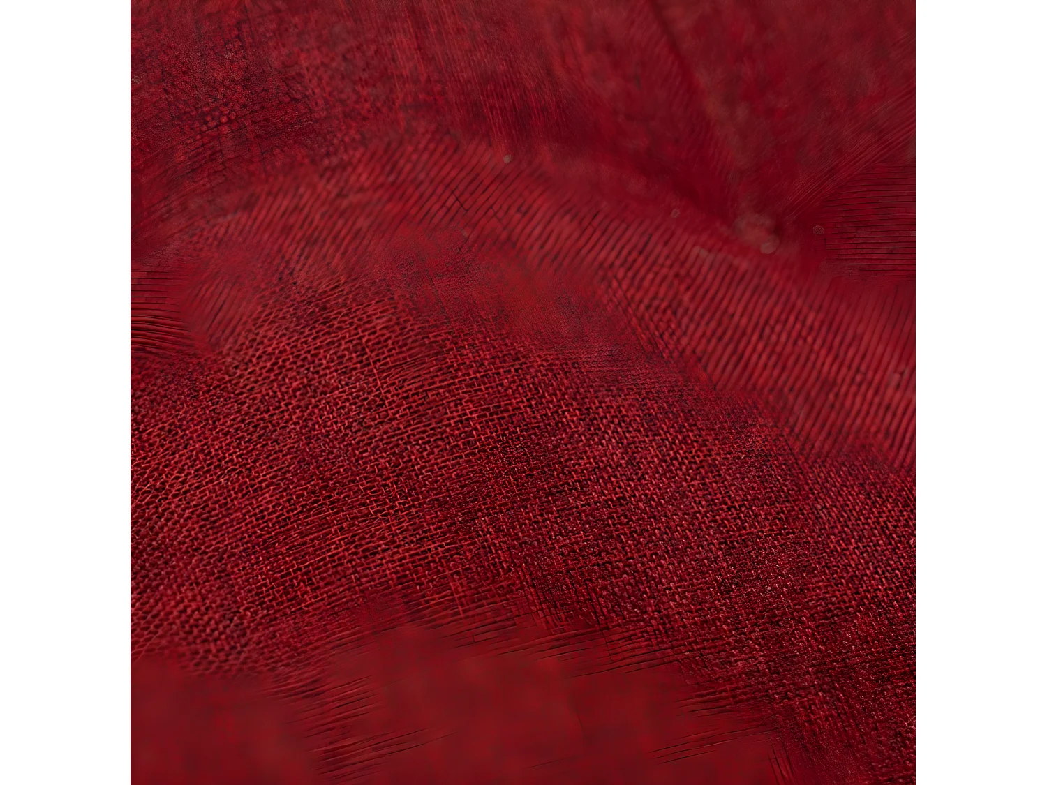 Coussin bain de soleil rouge 195 x 65 x 15 cm