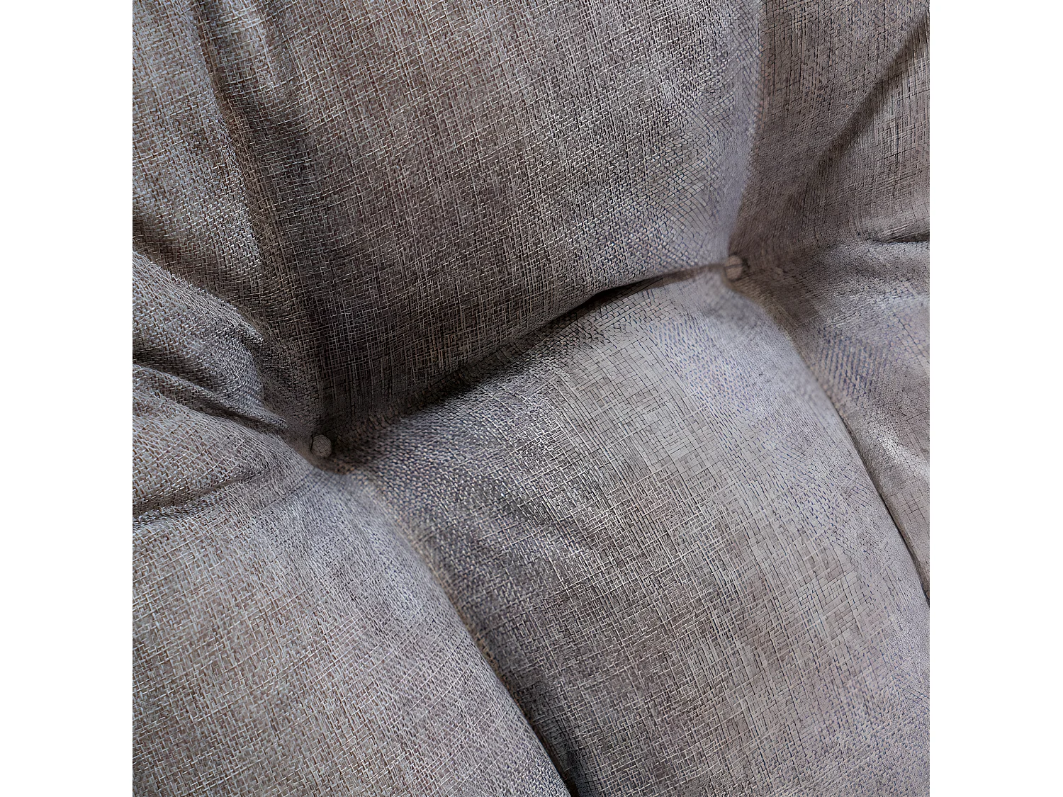 Coussin bain de soleil taupe 195 x 65 x 15 cm