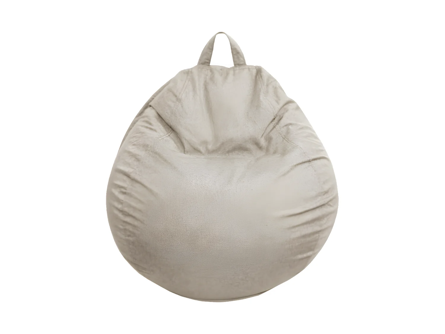 Birnen-Pouf 120 x 100 cm, Beige