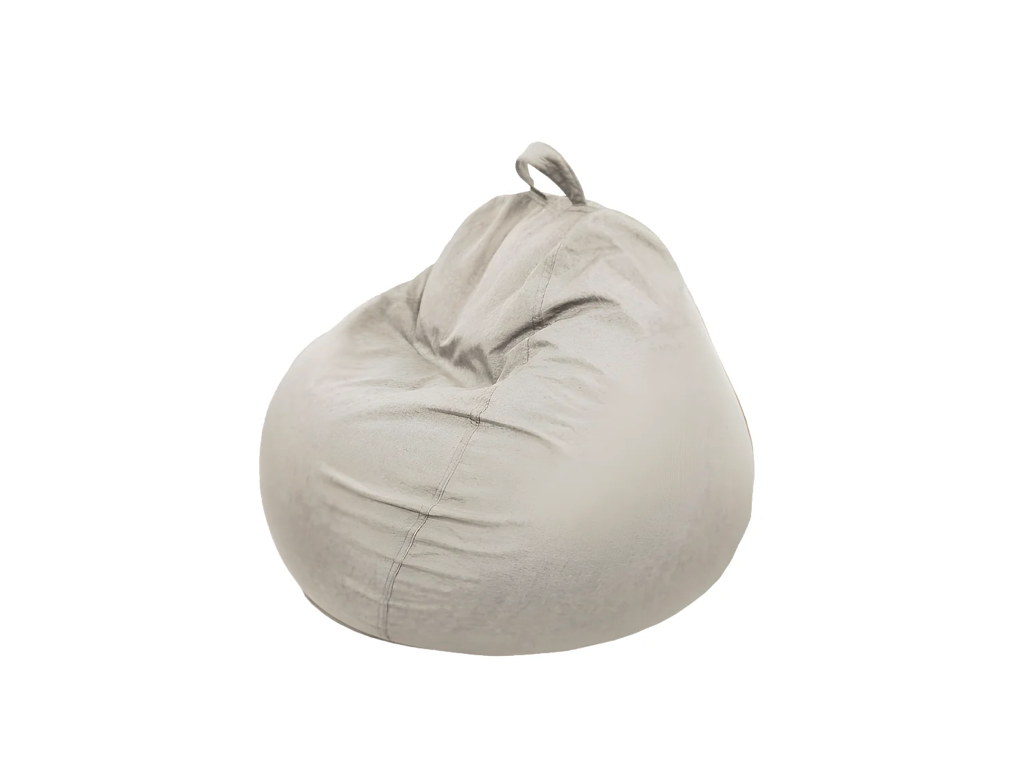 Birnen-Pouf 120 x 100 cm, Beige