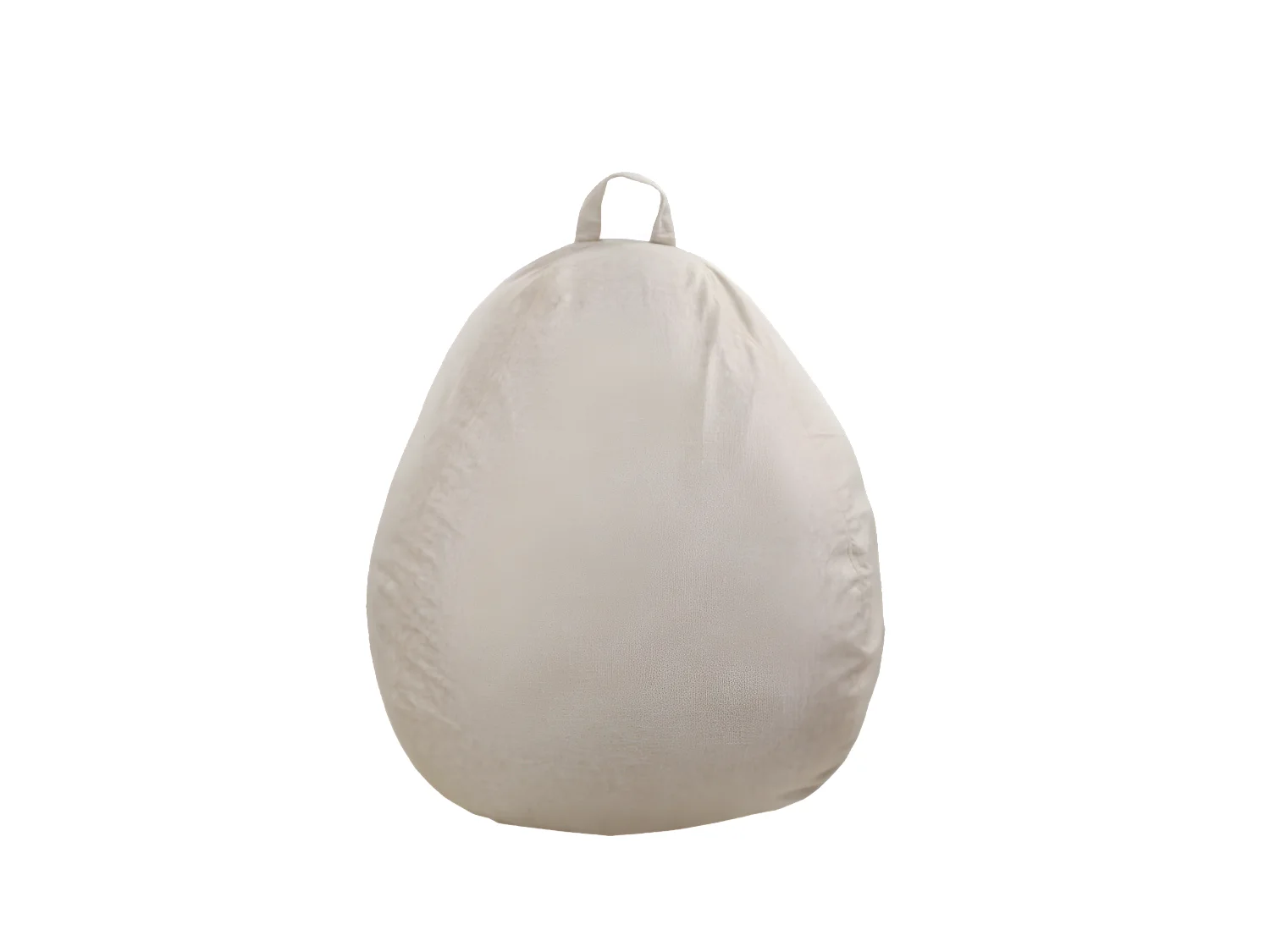 Birnen-Pouf 120 x 100 cm, Beige