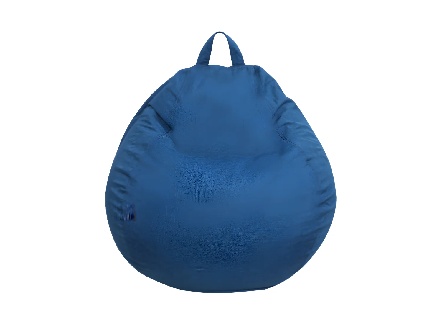 Birnen-Pouf 120 x 100 cm, Blau