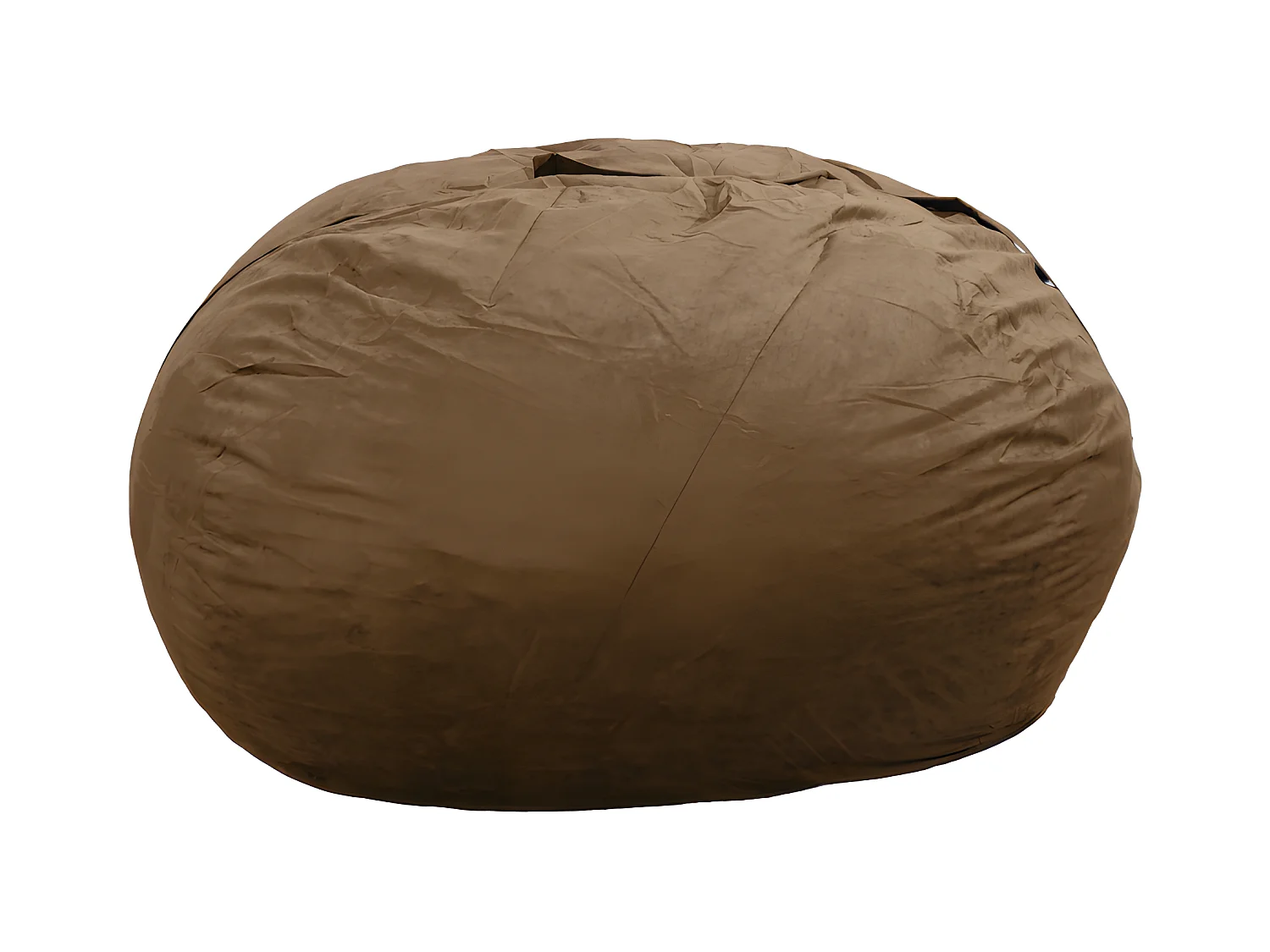 Reuze chocolade microsuède 180 cm