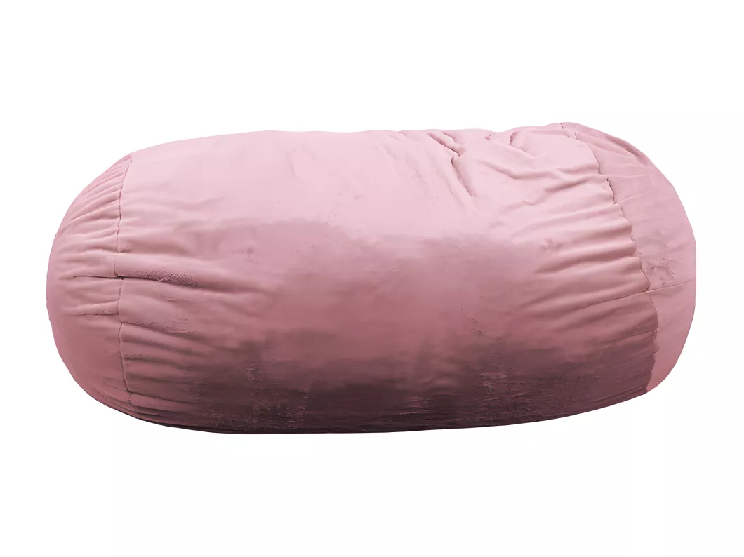 Kauf Unique XL Langer Pouf aus Fell 160 cm, rosa