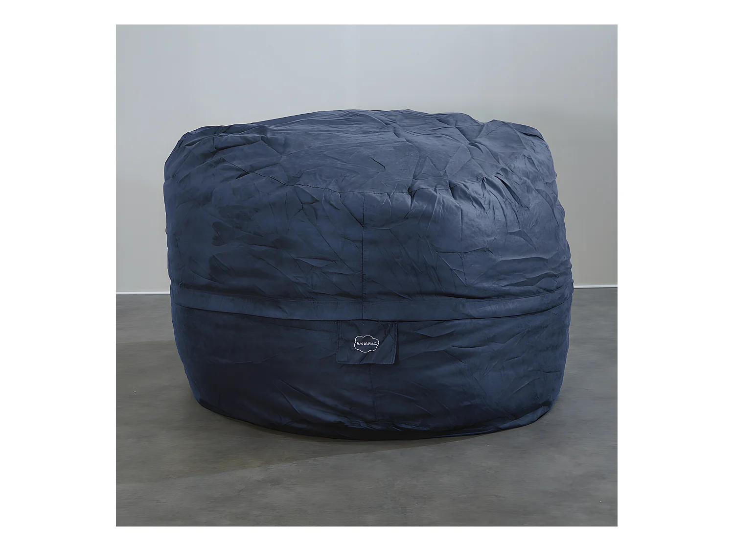 Reuze nachtblauwe microsuède nachtblauw 180 cm