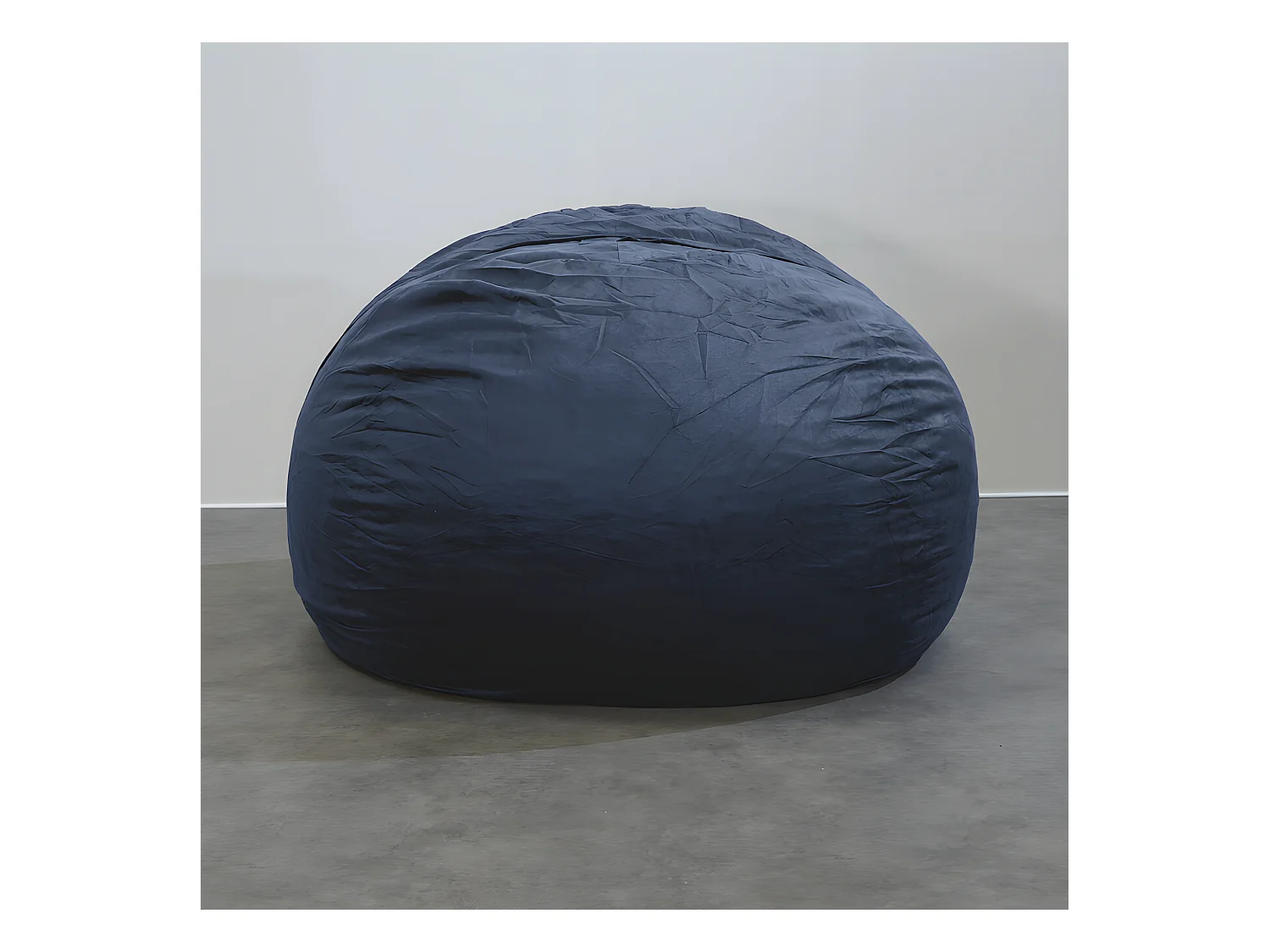 Reuze nachtblauwe microsuède nachtblauw 180 cm
