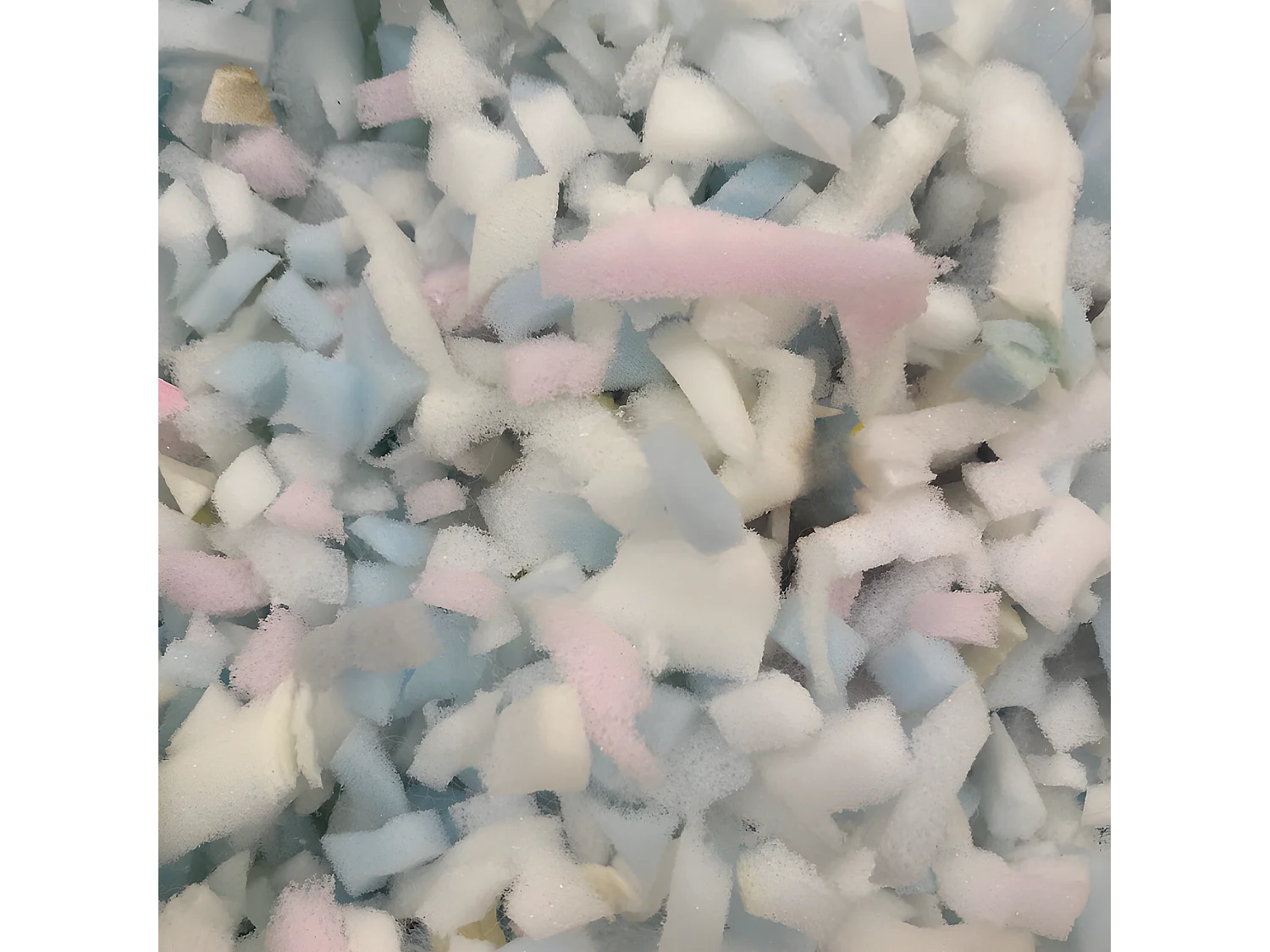 Puf gigante de pelo gris 140 cm