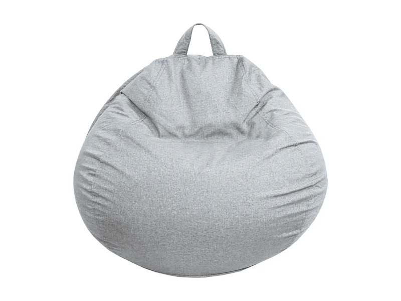 Puf pera gris 80 x 70 cm