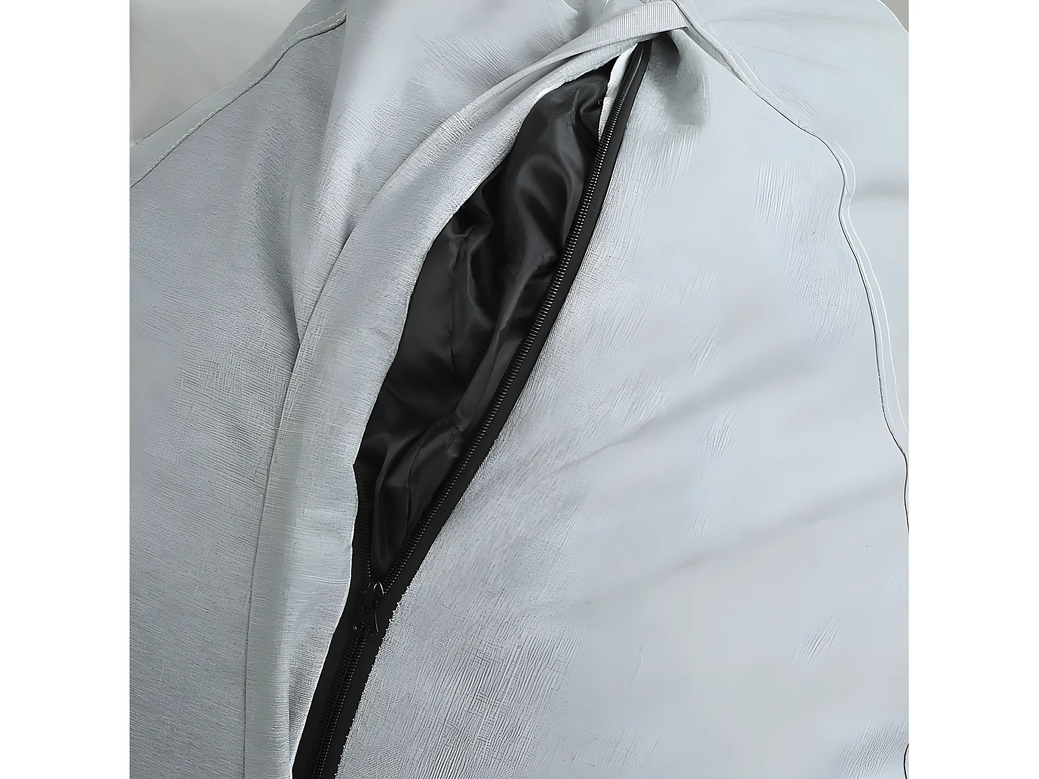 Birnen-Pouf 80 x 70 cm, Grau