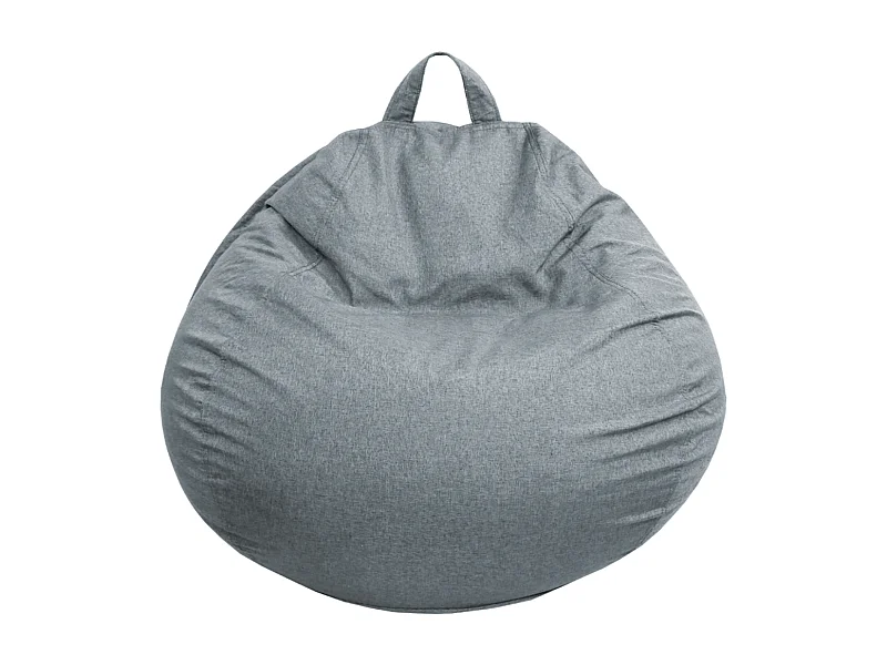 Birnen-Pouf 105 x 85 cm, Dunkelgrau